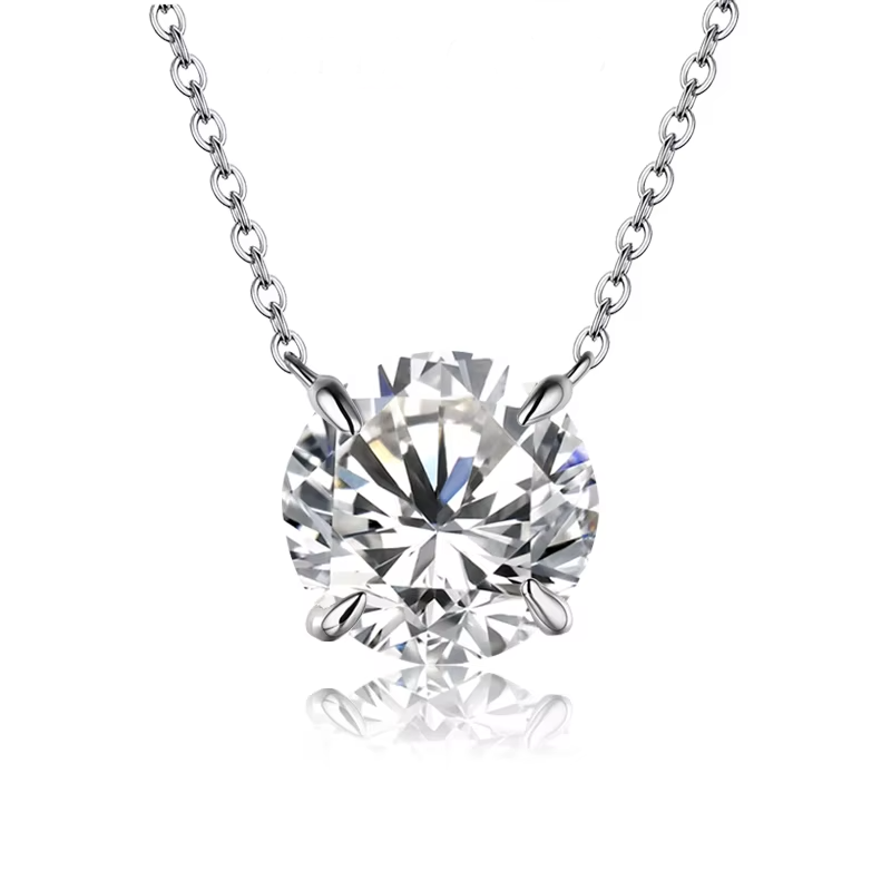 Moissanite Diamond Necklace