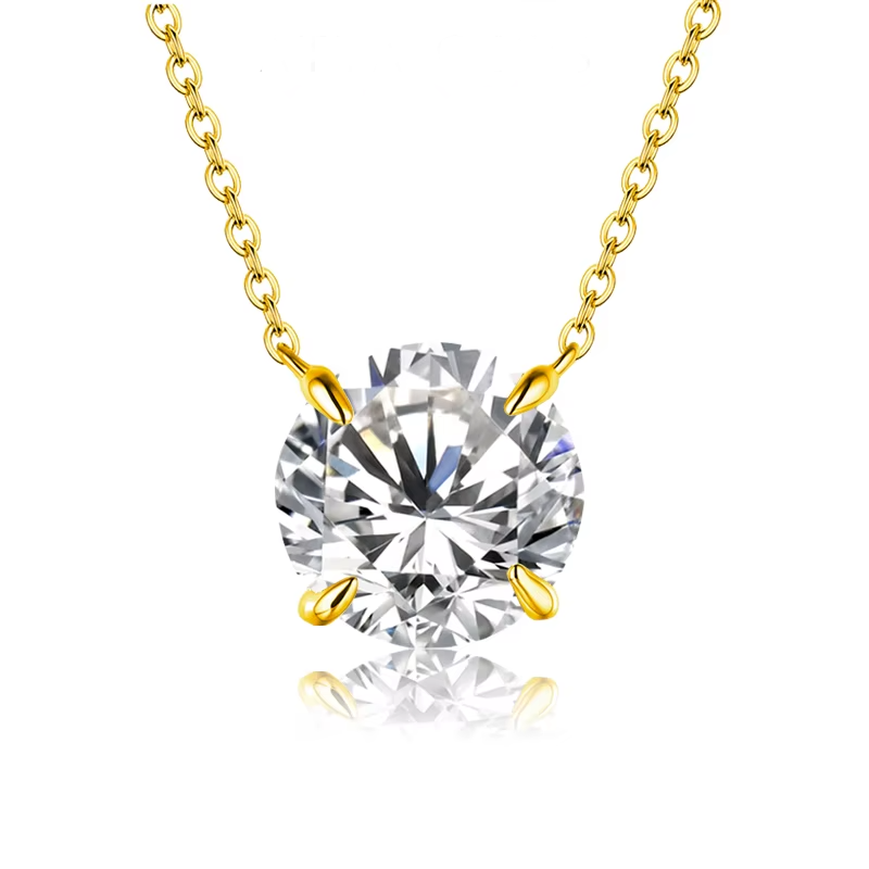 Moissanite Diamond Necklace