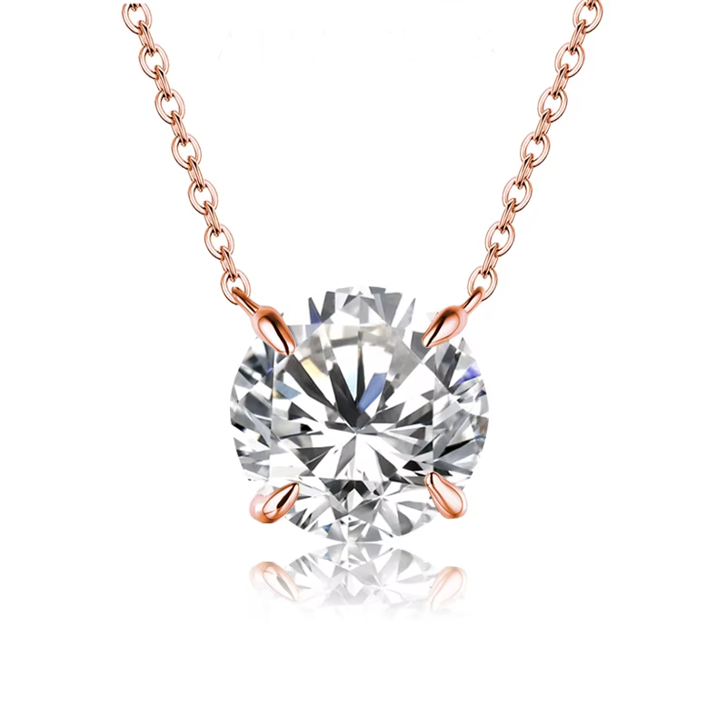 Moissanite Diamond Necklace